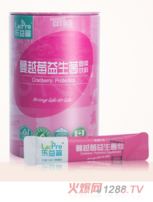 樂(lè)益普蔓越莓益生菌固體飲料