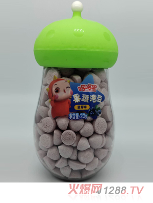 哆哆星果蔬溶豆 藍莓味