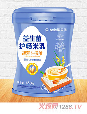 聰貝樂益生菌護暢米乳 胡蘿卜多維