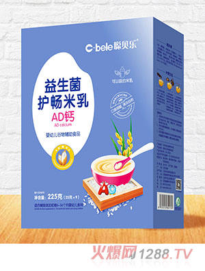 聰貝樂益生菌護暢米乳盒裝 AD鈣