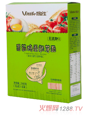 好益生好益生番茄雞蛋胚芽面（營(yíng)養(yǎng)面）