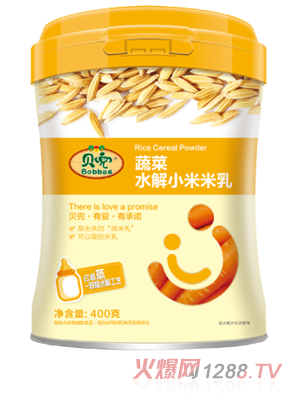 貝兜蔬菜水解小米米乳