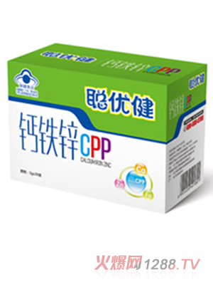 聰優(yōu)健鈣鐵鋅CPP沖劑