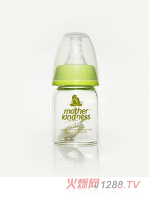 母恩標(biāo)準口徑高硼硅玻璃迷你小奶瓶60ml