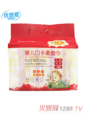 優(yōu)普愛口手柔濕巾