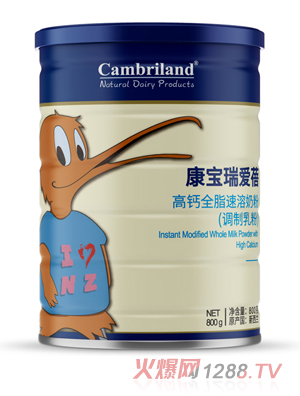 康寶瑞愛蓓全脂高鈣奶粉