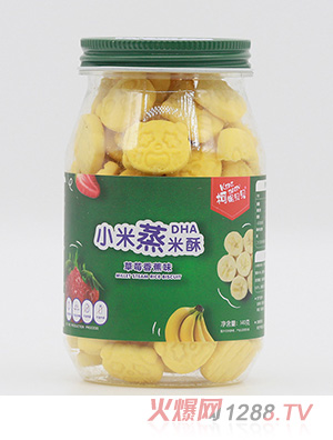 柯妮貝貝小米蒸米酥-草莓香蕉味