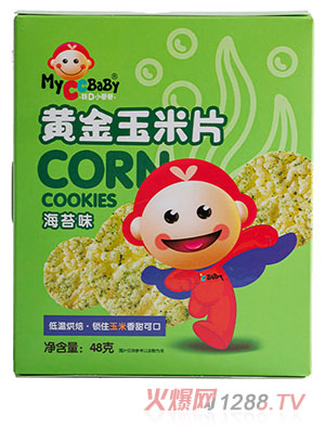 我D小蔡蔡黃金玉米片 海苔味