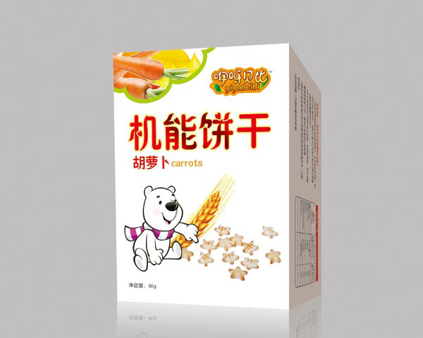   咿呀貝比胡蘿卜味機(jī)能餅干