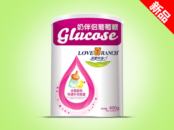   深愛牧場(chǎng)奶伴侶葡萄糖紙聽