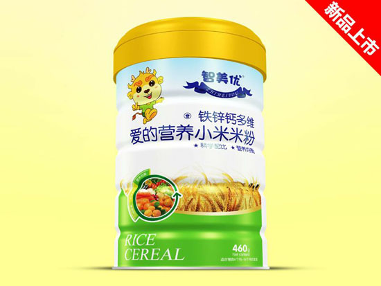  智美優(yōu)愛的營養(yǎng)鐵鋅鈣多維小米米粉
