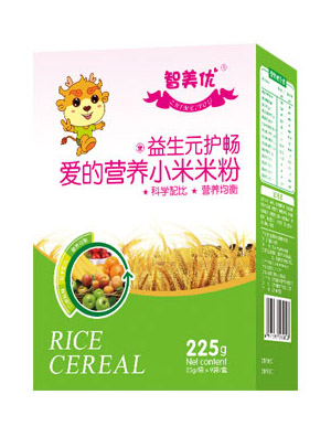   智美優(yōu)益生元護(hù)暢愛的營養(yǎng)小米米粉
