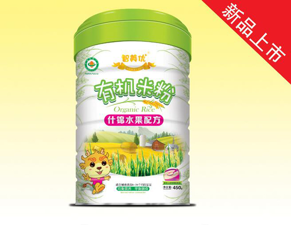  智美優(yōu)什錦水果有機(jī)米粉