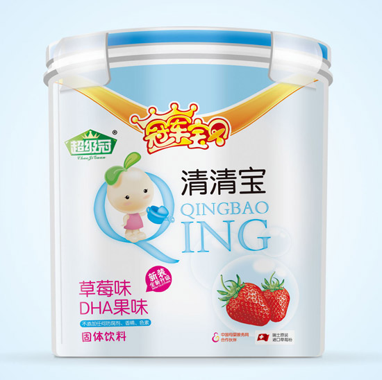    冠軍寶貝清清寶(草莓味)