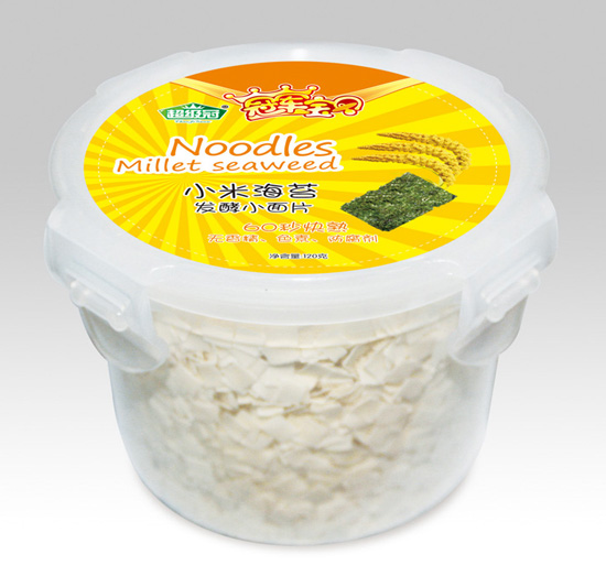   冠軍寶貝小米海苔面片