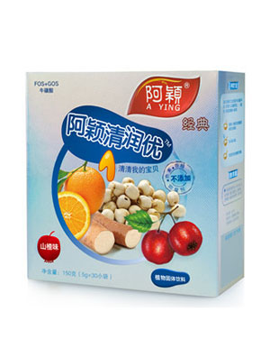   阿穎經(jīng)典清潤優(yōu)清清寶蘋果味
