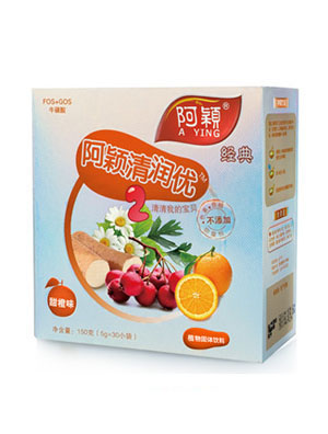   阿穎經(jīng)典清潤優(yōu)清清寶甜橙味