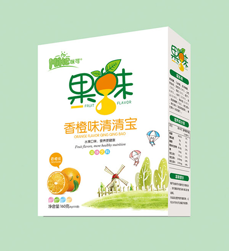   咪可香橙味清清寶（盒）