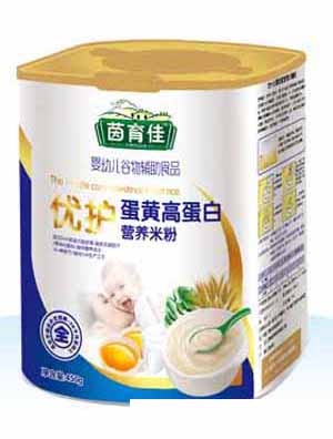   茵育佳優(yōu)護(hù)蛋黃高蛋白營(yíng)養(yǎng)米粉