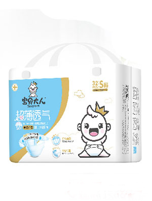   寶貝大人超薄透氣紙尿褲s碼32片